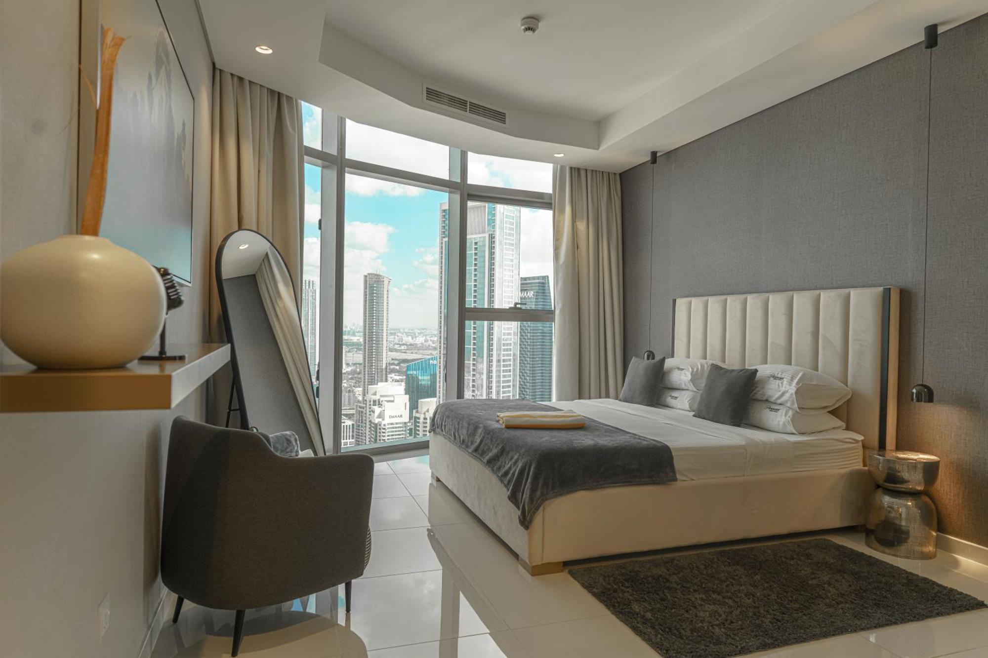 Paramount Tower Hotel And Residences With Infinity Sky Pool Dubai Eksteriør billede