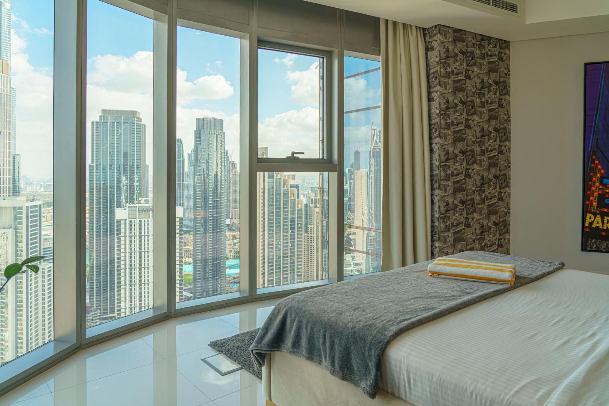 Paramount Tower Hotel And Residences With Infinity Sky Pool Dubai Eksteriør billede