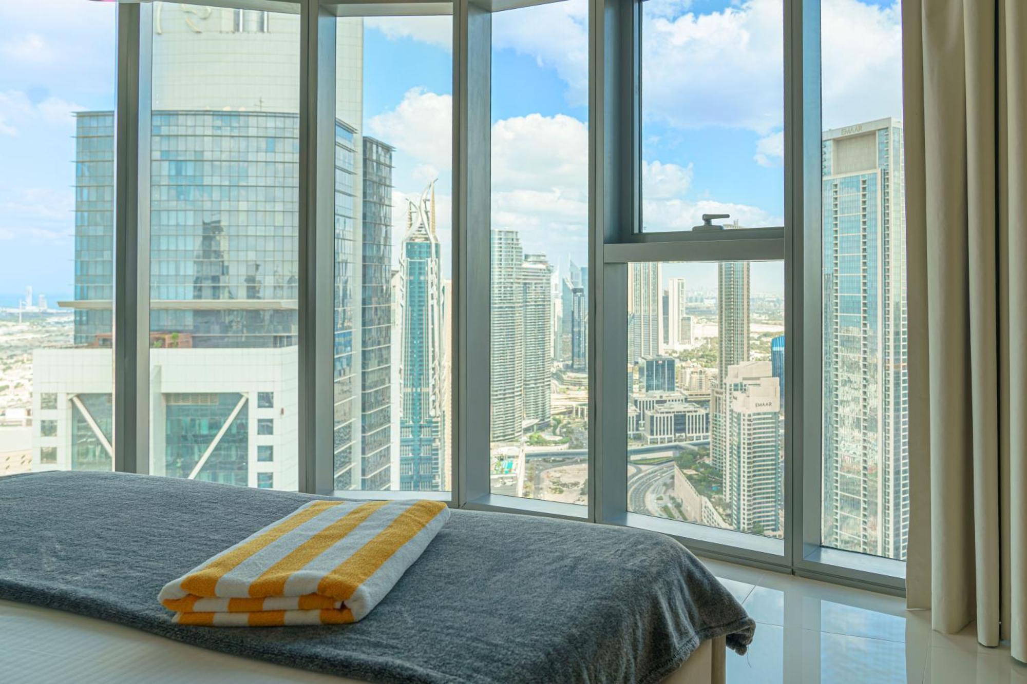 Paramount Tower Hotel And Residences With Infinity Sky Pool Dubai Eksteriør billede