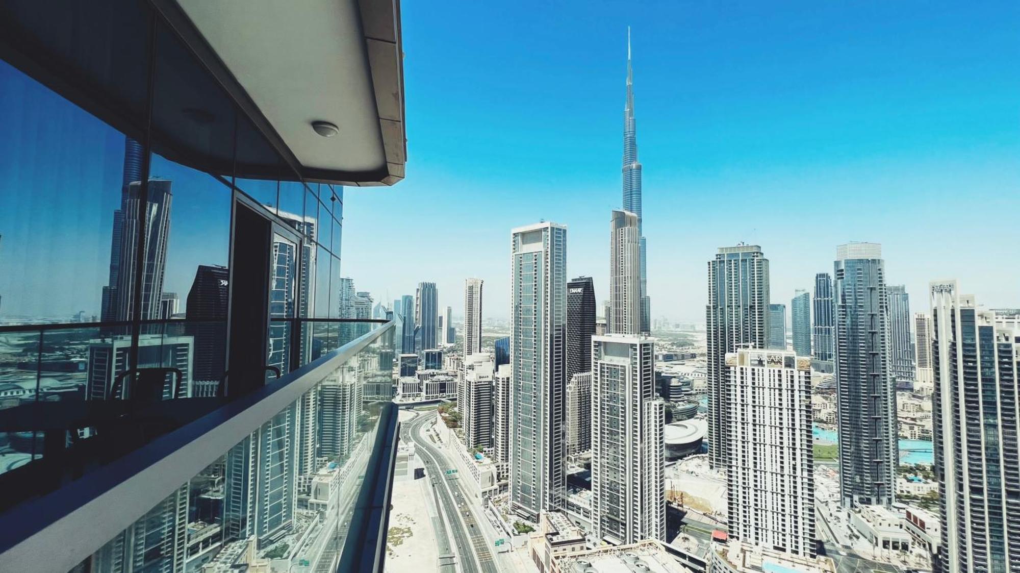 Paramount Tower Hotel And Residences With Infinity Sky Pool Dubai Eksteriør billede